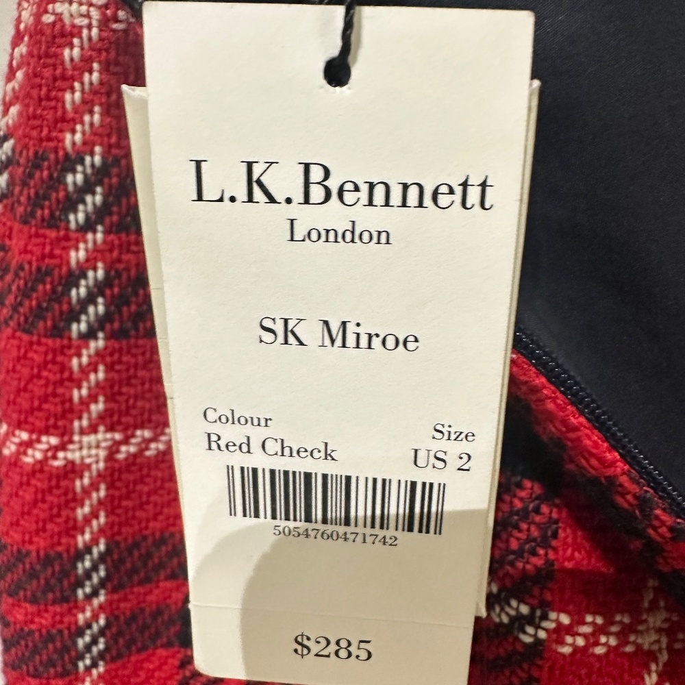 L.K. Bennett SK Miroe Skirt - Picture 6 of 9